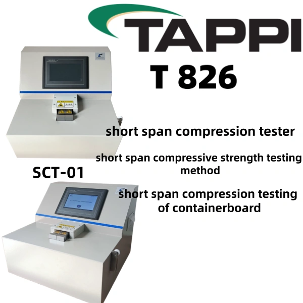 TAPPI T826|Short Span Compression Testing of Containerboard