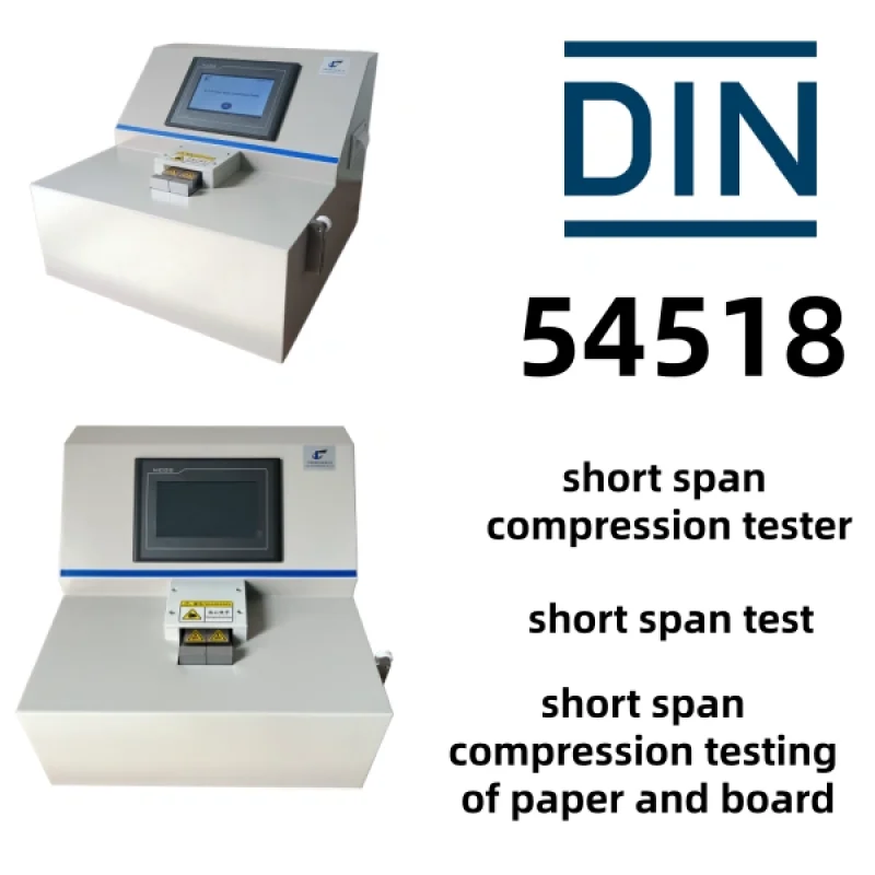 DIN 54518|Short Span Compression Tester for paper and board