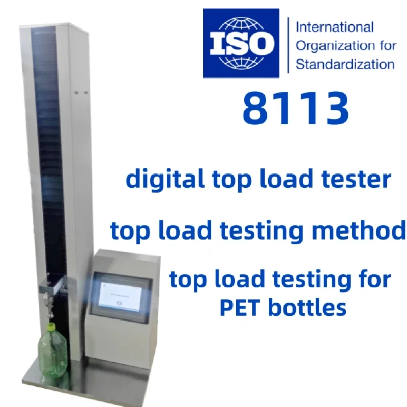 ISO 8113|Digital Top Load Tester for PET bottles