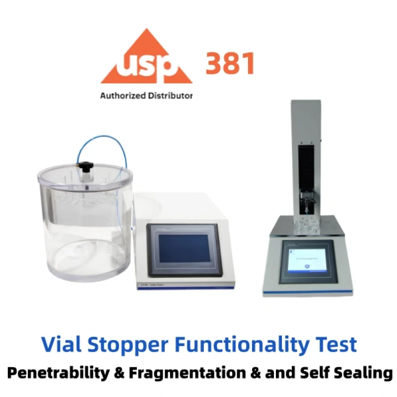 USP 381 Test di funzionalità del tappo per fiale Penetrabilità, frammentazione e autosigillatura